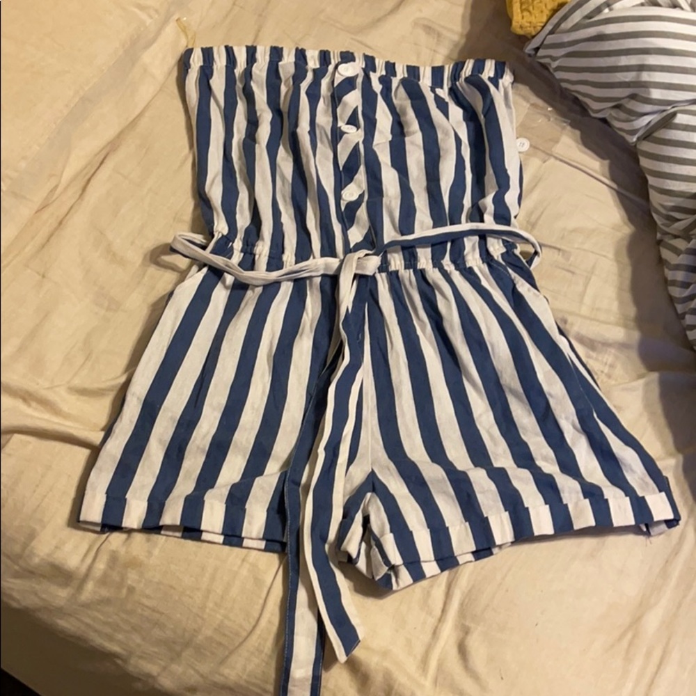 Stripe romper